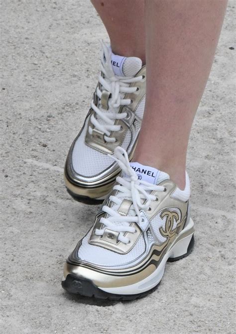 chanel cruise sneaker|authentic Chanel sneakers.